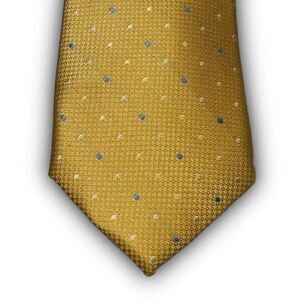 Vintage Broletto Patterned Silk Tie